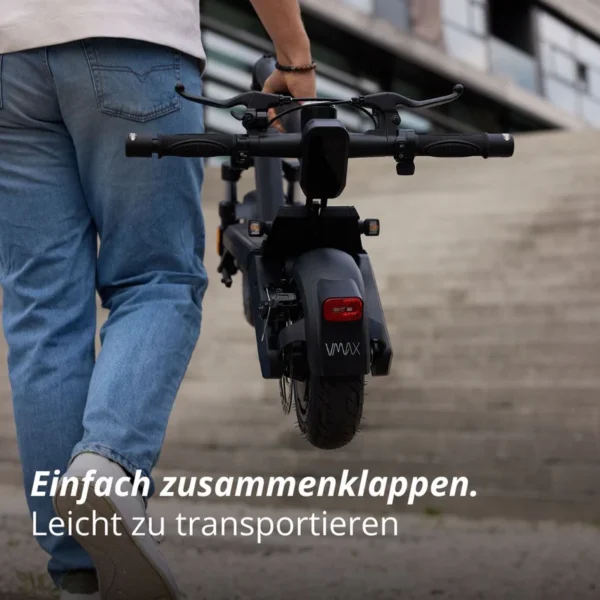 VMAX NEW VX2 HUB  | 13,0 / 18.2 Ah  | 500Watt e-Scooter / STVZO – Bild 8