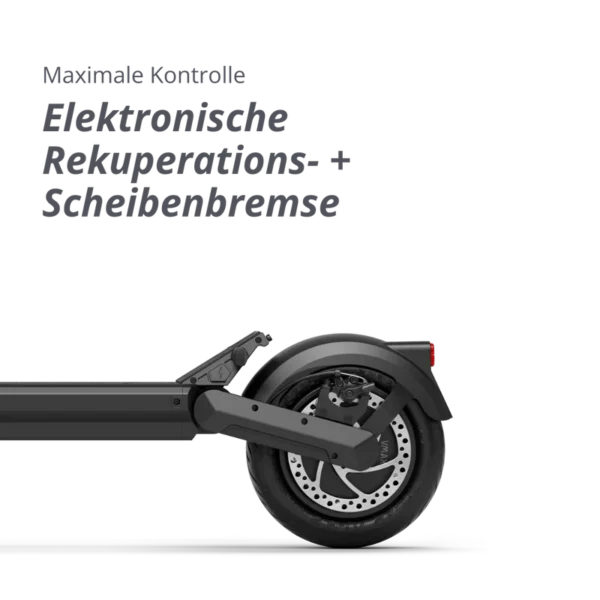 VMAX NEW VX2 HUB  | 13,0 / 18.2 Ah  | 500Watt e-Scooter / STVZO – Bild 9