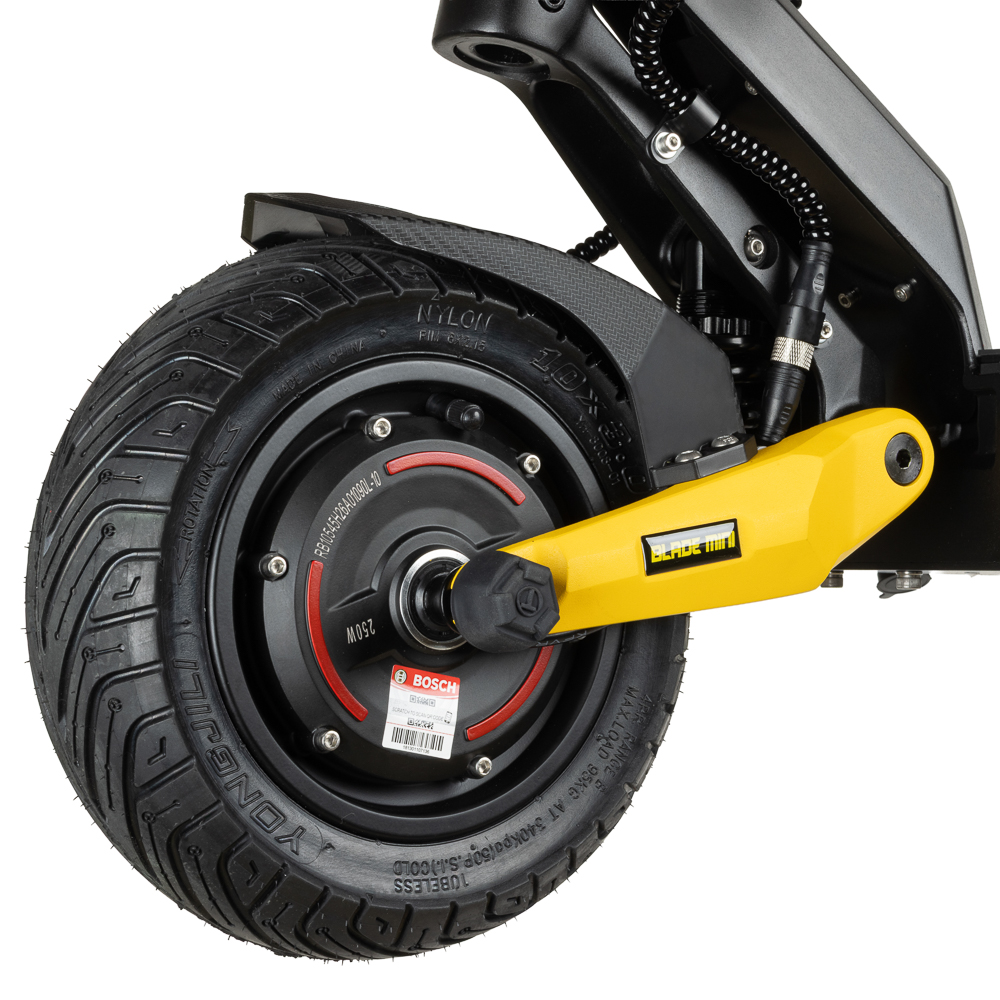 Blade Mini Pro eKFV gelb 2x250W >Peakleistung 2600 W | mit BOSCH MOTOREN – Bild 5