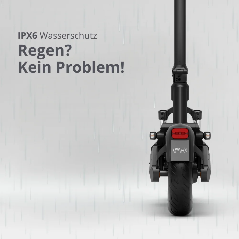 VMAX VX2 Lite | 13,0 / 18.2 Ah 48V | 500Watt e-Scooter / STVZO – Bild 5