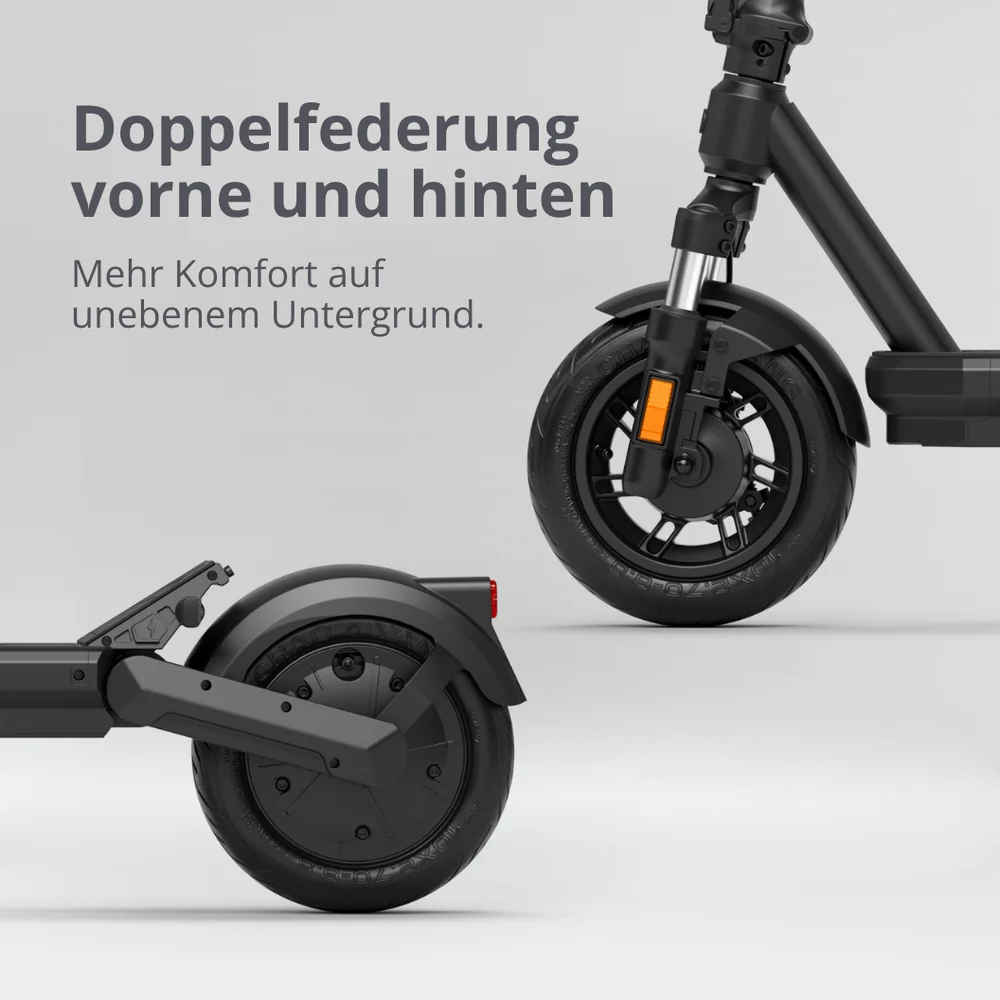 VMAX VX2 Lite | 13,0 / 18.2 Ah 48V | 500Watt e-Scooter / STVZO – Bild 7