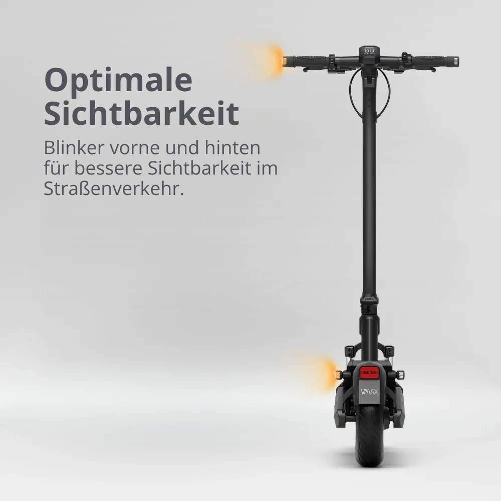 VMAX VX2 Lite | 13,0 / 18.2 Ah 48V | 500Watt e-Scooter / STVZO – Bild 6